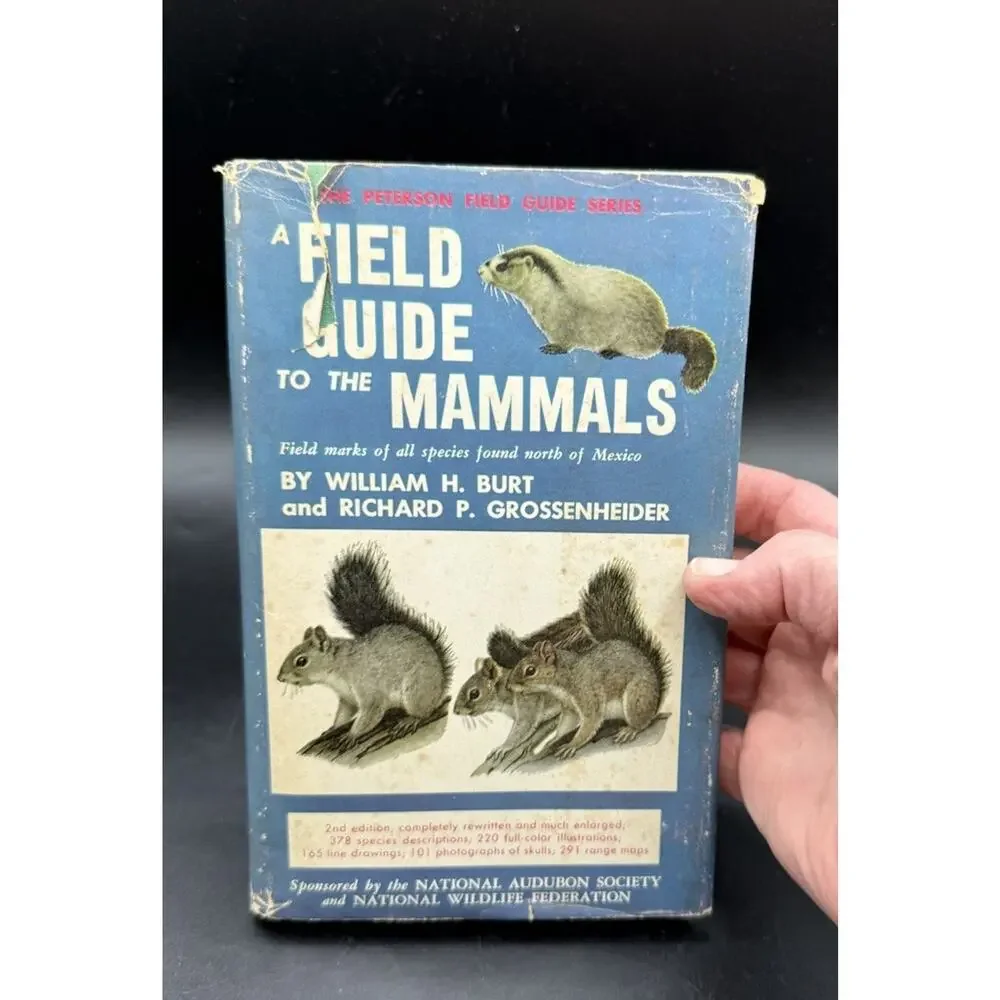 A Field Guide to the Mammals Burt & Grossenheider 2nd Edition 1964 EUC